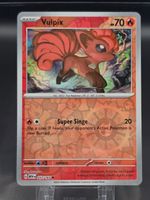 Vulpix [Reverse Holo] #37 MEW 151 NM / 🇬🇧