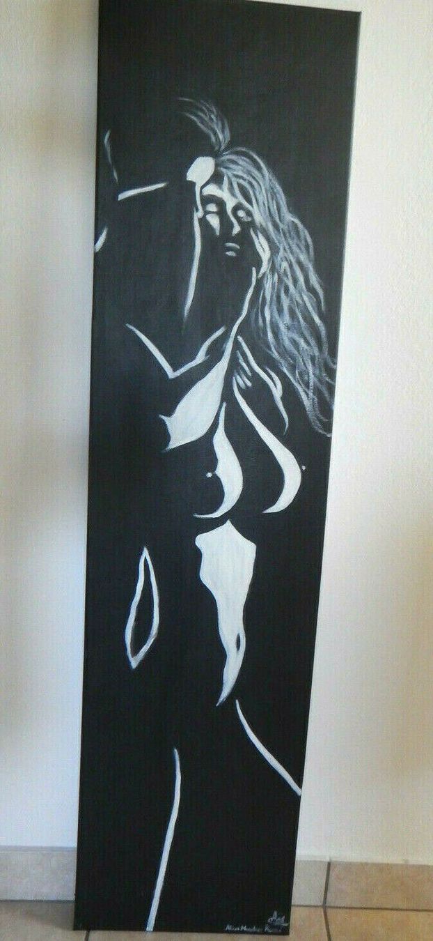Dipinti: 120CM nudo eros velati bianco e nero – Nuovo e nell'imballaggio originale da Coldrerio venduto da camillo71 8
