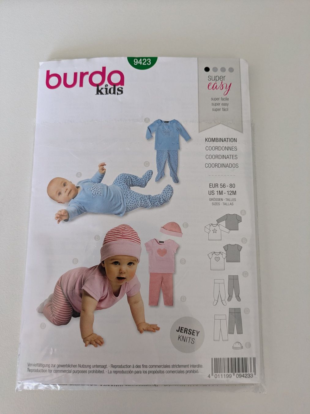 Cartamodelli: Schnittmuster: Burda 9423 – Usato da Bern venduto da Puzzling_Mom