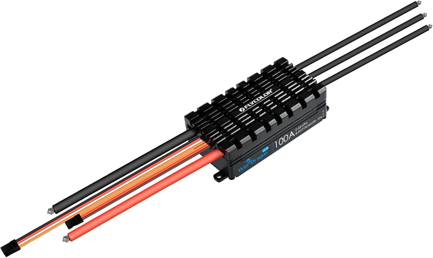 Modellismo RC: ESC WinDragon 100A ESC 2-6s Adjustable 10A BEC Output APP – Nuovo e nell'imballaggio originale da Trélex venduto da Arnaudyak 1