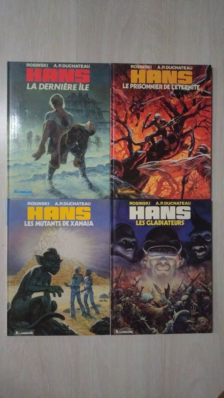 Comics: Hans 1-4 EO – Gebraucht aus Farvagny-le-Grand von LaCaverne