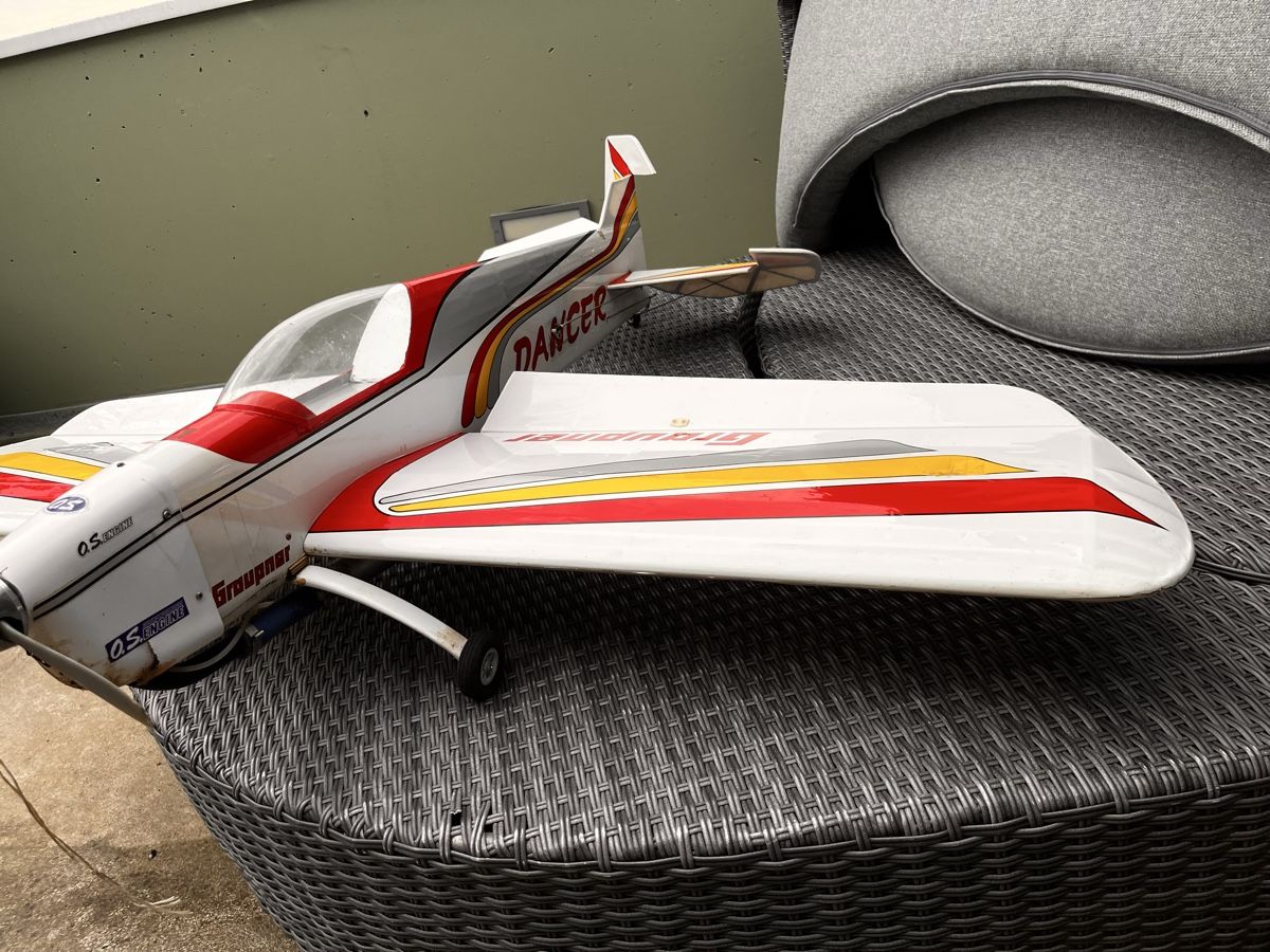 Graupner Modellismo RC: Graupner Dancer 3D mit Os 50Sx – Usato da Mörschwil venduto da fhc 1