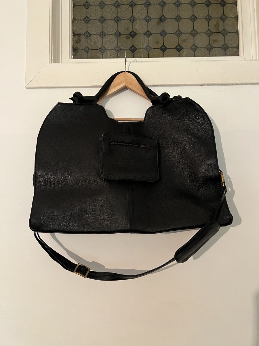 Taschen: Schwarze Echt-Ledertasche von Gestuz, neuwertig – Gebraucht aus Basel von evaelette 1
