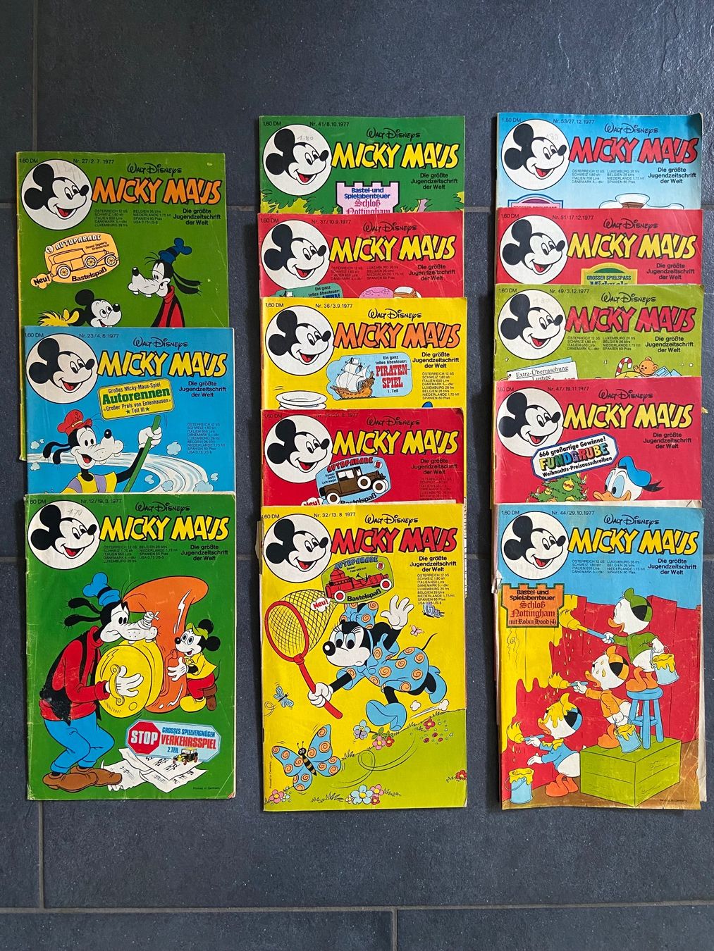 Fumetti: 40 alte Micky Maus Hefte 1976 bis 1983 – Nuovo (secondo la descrizione) da Oeschgen venduto da Gini2006 4