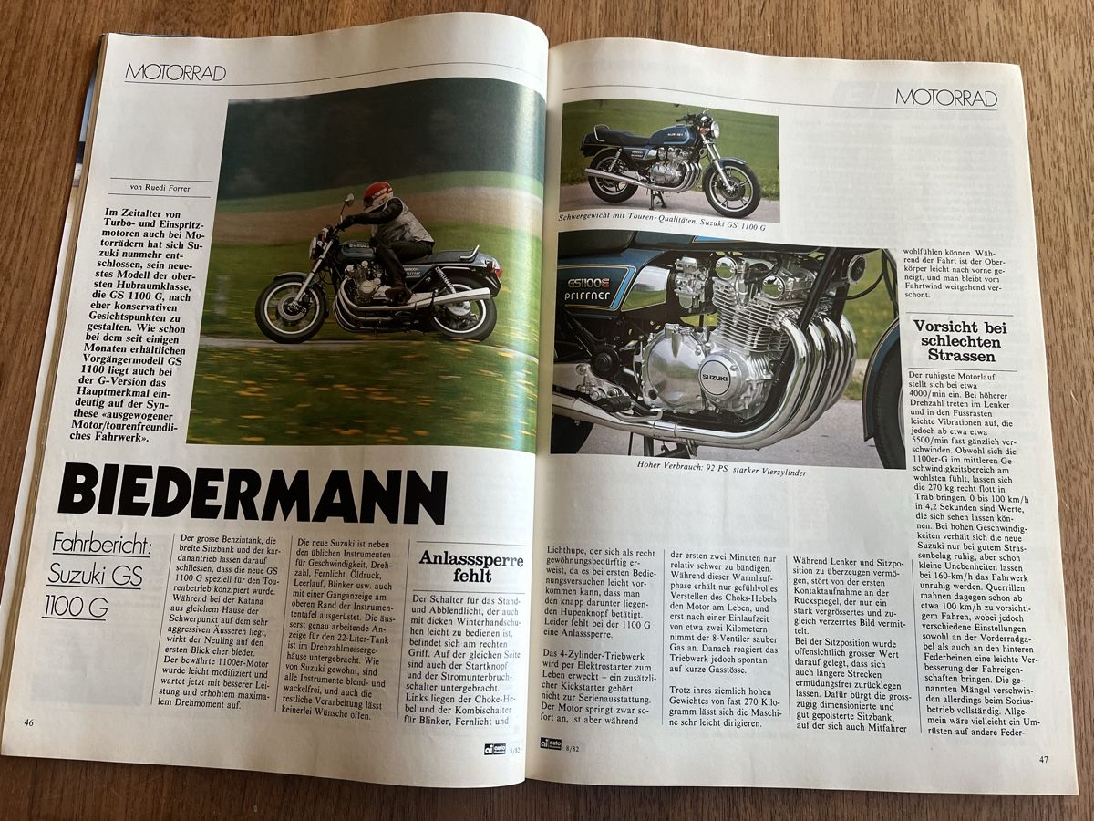 Riviste & Magazine: ai autoillustrierte 8/1982 – Nuovo (secondo la descrizione) da Aarberg venduto da Jakaro 1