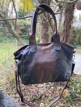 Vive La Difference Leder Tasche "Felice" in top Zustand