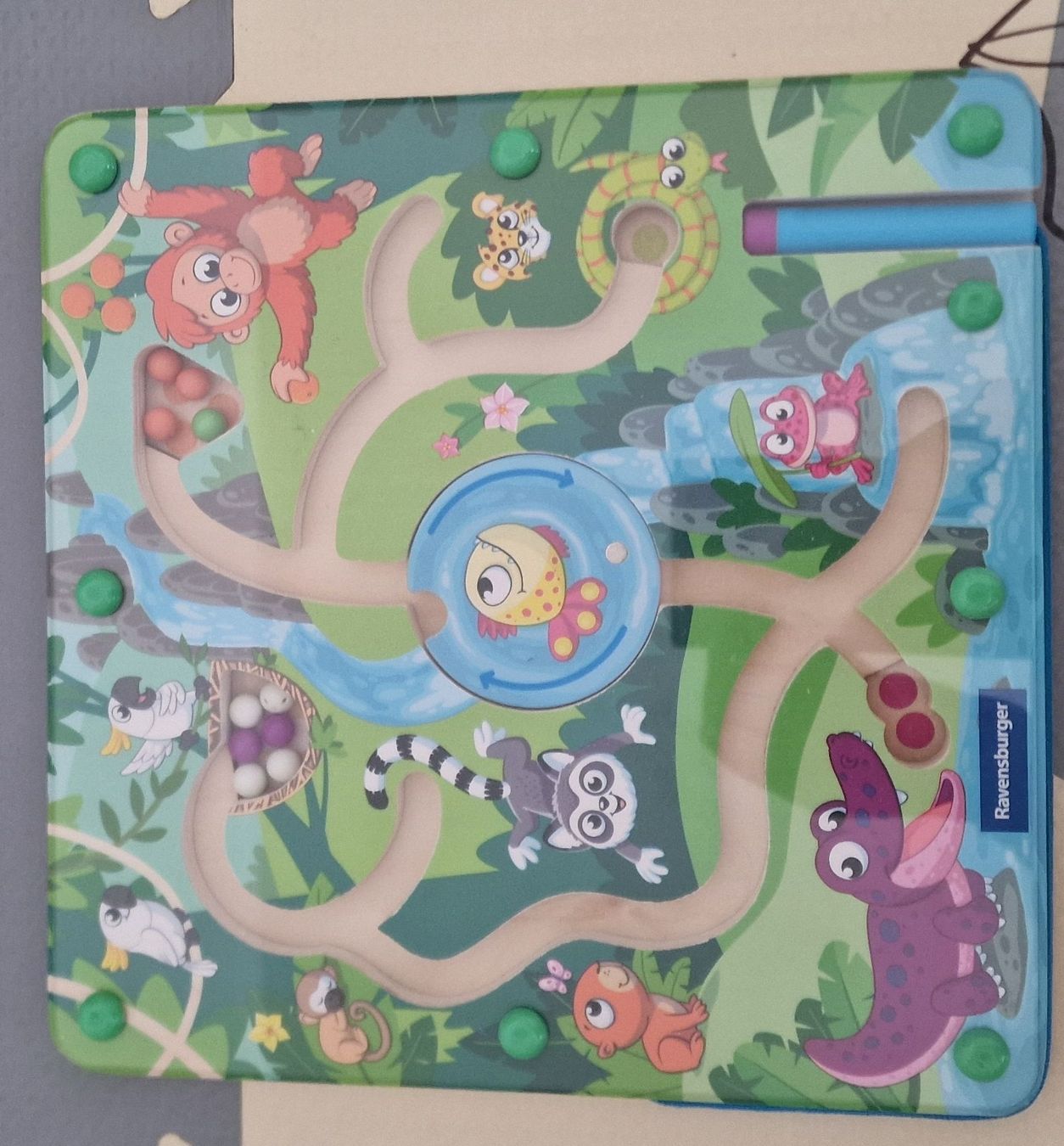 Ravensburger Spiele: Ravensburger Holzlabyrinth Tierparade – Gebraucht aus Bottighofen von Luana1234.