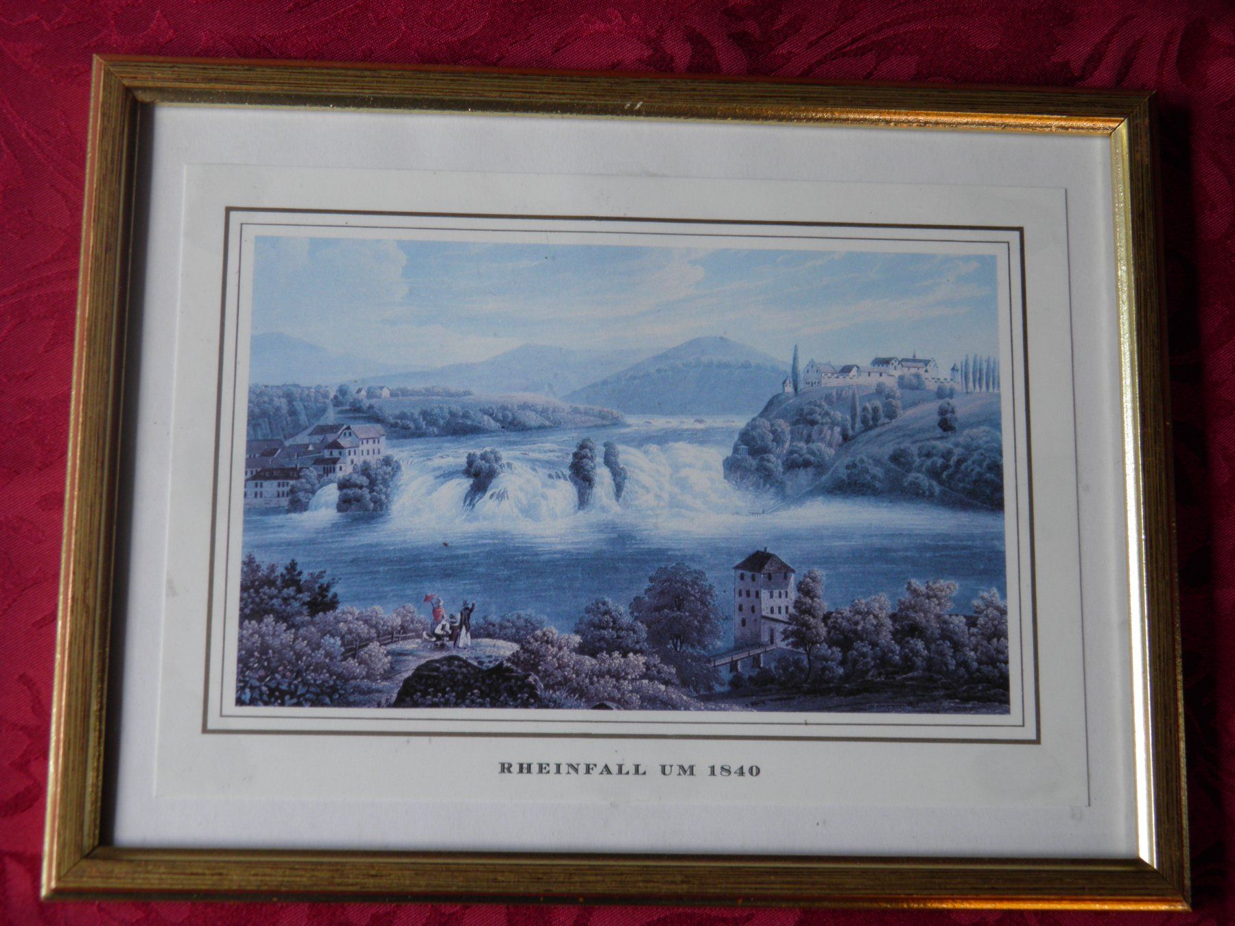 Incisioni: Rheinfall um 1840 – Usato da Triesen FL venduto da Trigon 2