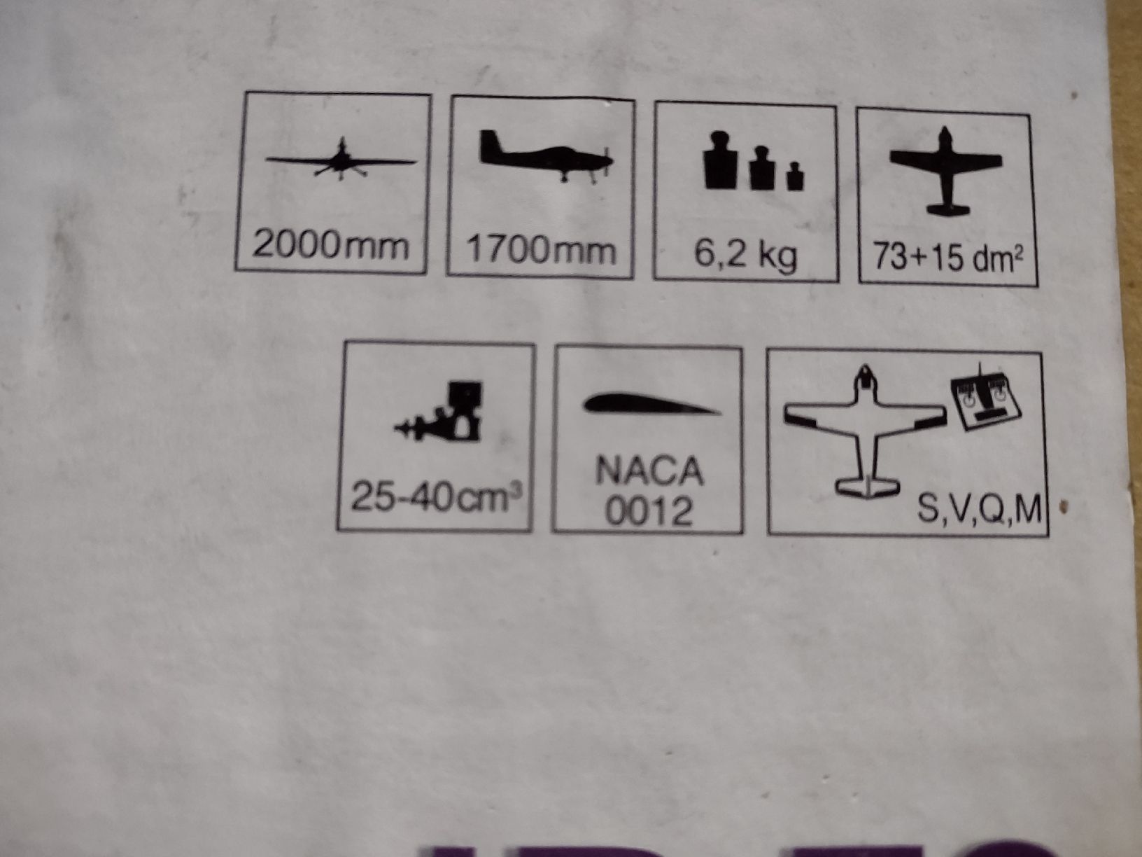 Modellismo RC: CAP-232 Sp200mm – Nuovo e nell'imballaggio originale da Oberbipp venduto da A.B.M. 2