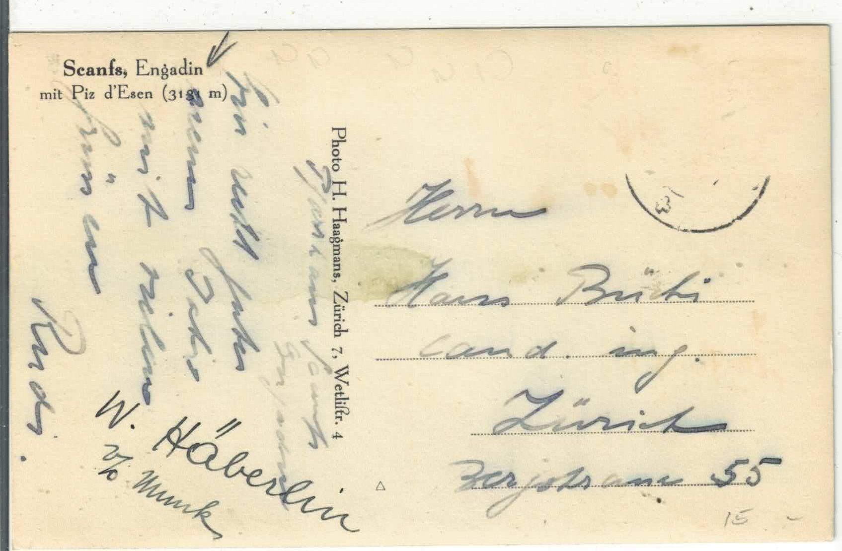 Cartes postales: Scanfs im Winter – D'occasion à Ettingen par Kartenplanet 1