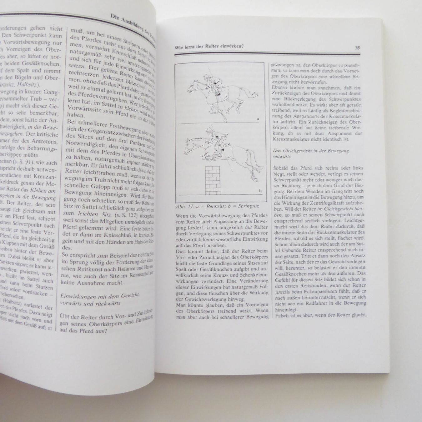 Bücher: Reitlehre - Wilhelm Müseler – Gebraucht aus Basel von Kunterbunt12 5