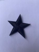 Stern Schwarz Badge, Patch, Bügelbild