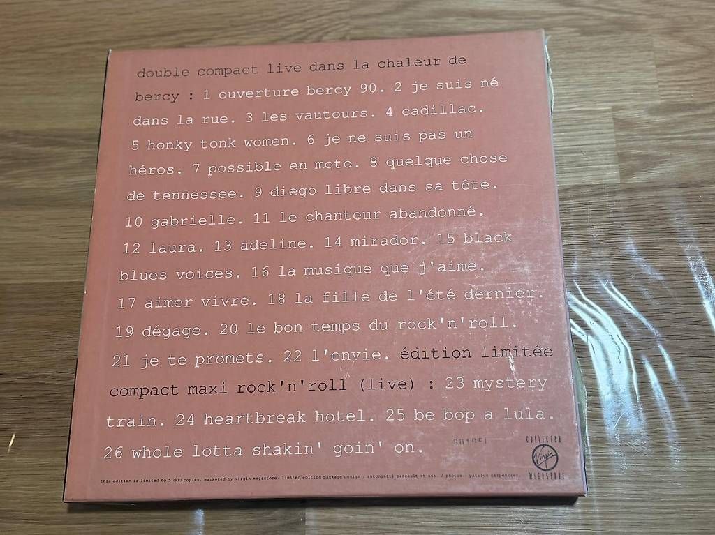 Dischi in vinile: Coffret Cadillac Johnny Hallyday – Usato da Belmont-Lausanne venduto da MikeC 1