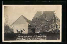 Höhe Eggersriet /St. G., Eingestürzte 