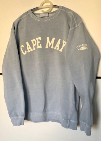 Sweat vintage bleu clair taille L