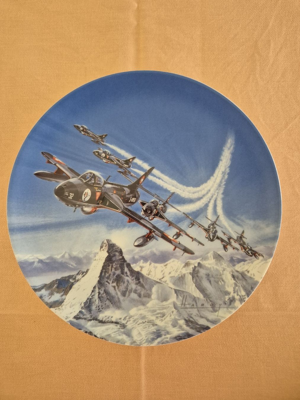 Piatti: Teller Patrouille Suisse "Formation Superbox" und "Schwan" – Usato da Eschlikon TG venduto da zuzanka80 2