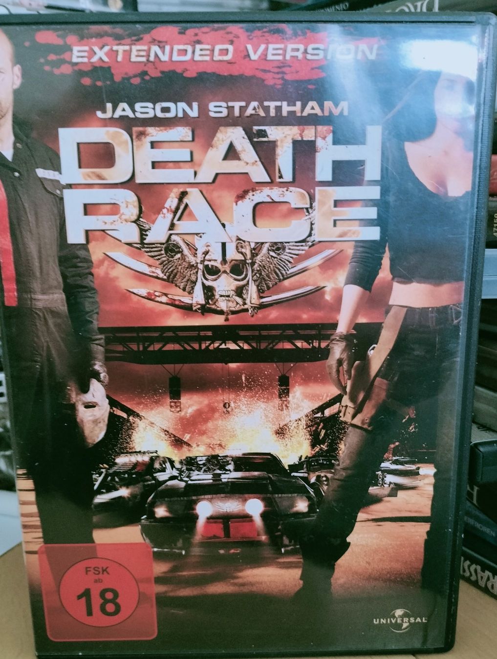 Tutti i DVDs: DVD death race – Usato da Heimberg venduto da Rockenrol