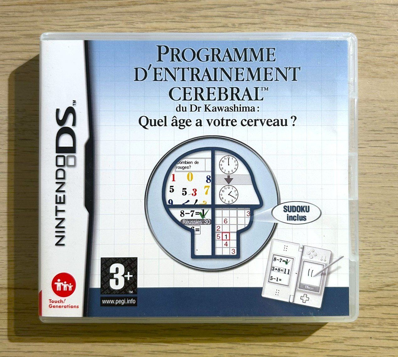 Nintendo Giochi: Programme d'entraînement cérébral Dr. Kawashima Nintendo DS – Usato da St. Gallen venduto da Alpine.Arcade