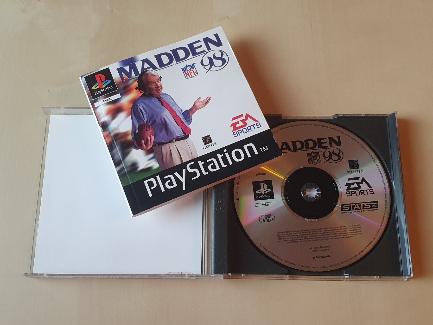 Sony Giochi: Madden NFL 98 – Usato da Stansstad venduto da collectorsshop 2