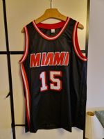 Autographe MARIO CHALMERS sur maillot noir custom MIAMI NBA