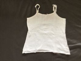 Träger-Shirt weiss Gr. 104