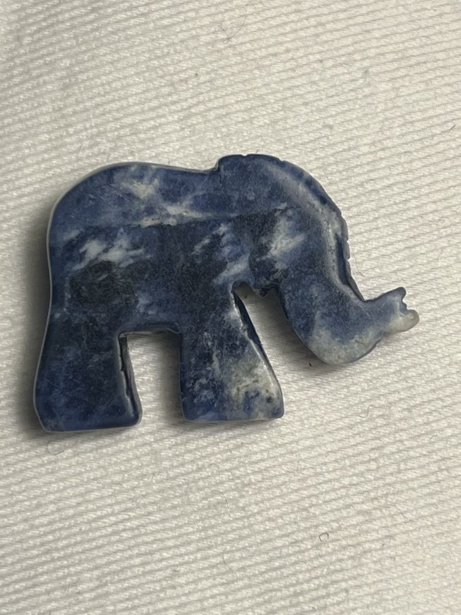 Pendentifs: Anhänger Elephant aus Sodalith – D'occasion à Neuenhof par Ivita 2