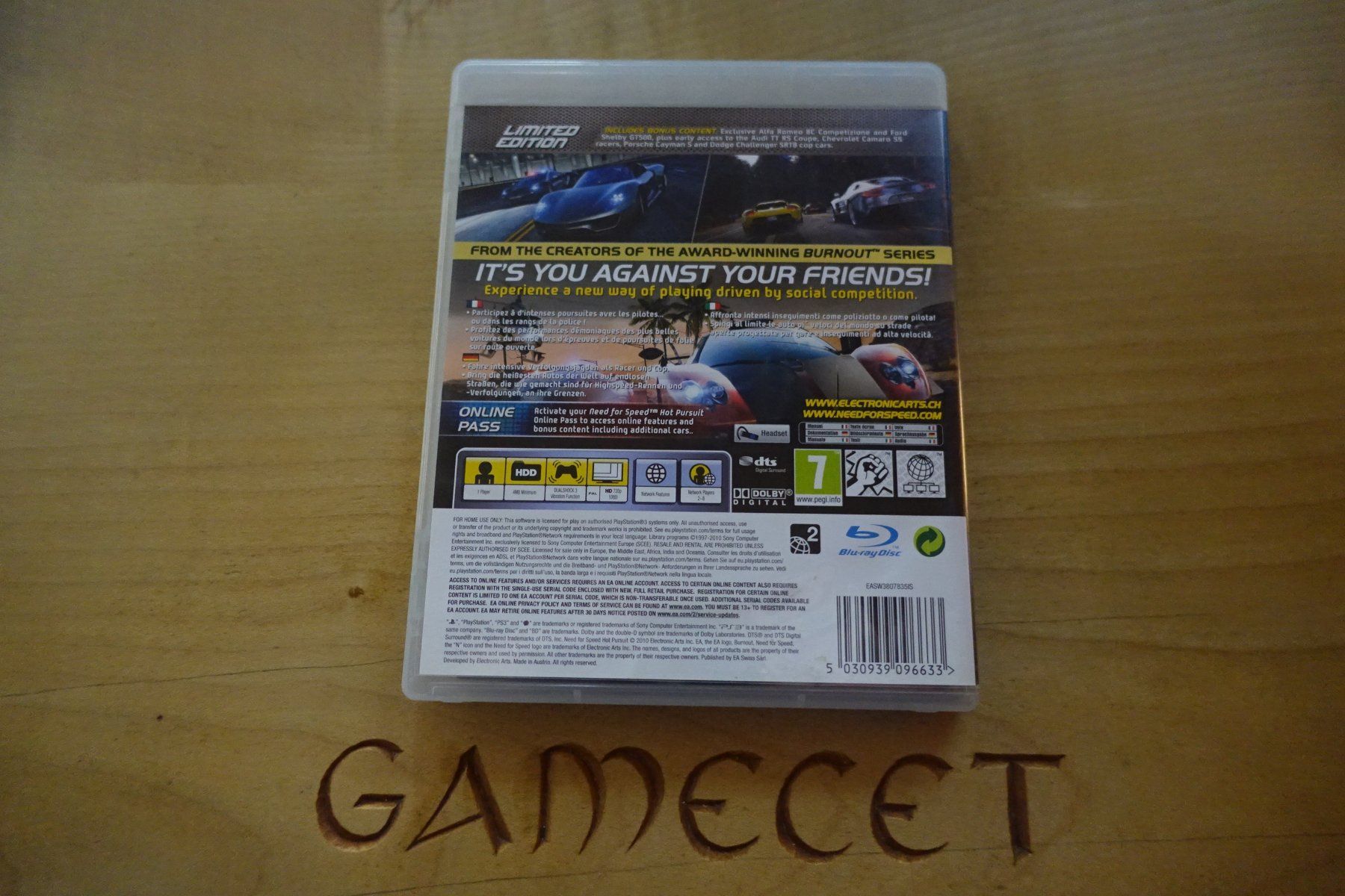 Sony Giochi: Need for Speed: Hot Pursuit – Usato da Steinach venduto da Gamecet 2