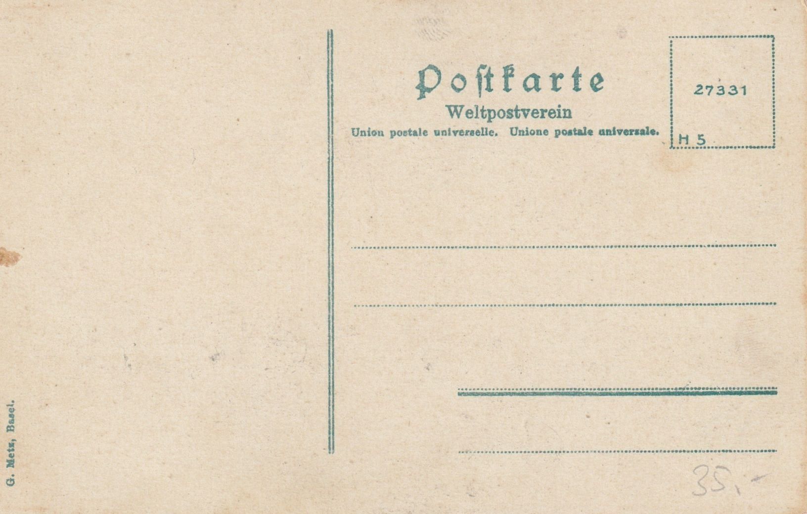 Cartoline postali: 1908, ungebrauchte Postkarte "Luftschiff Zeppelin über Basel – Nuovo (secondo la descrizione) da Turgi venduto da Mato8 1