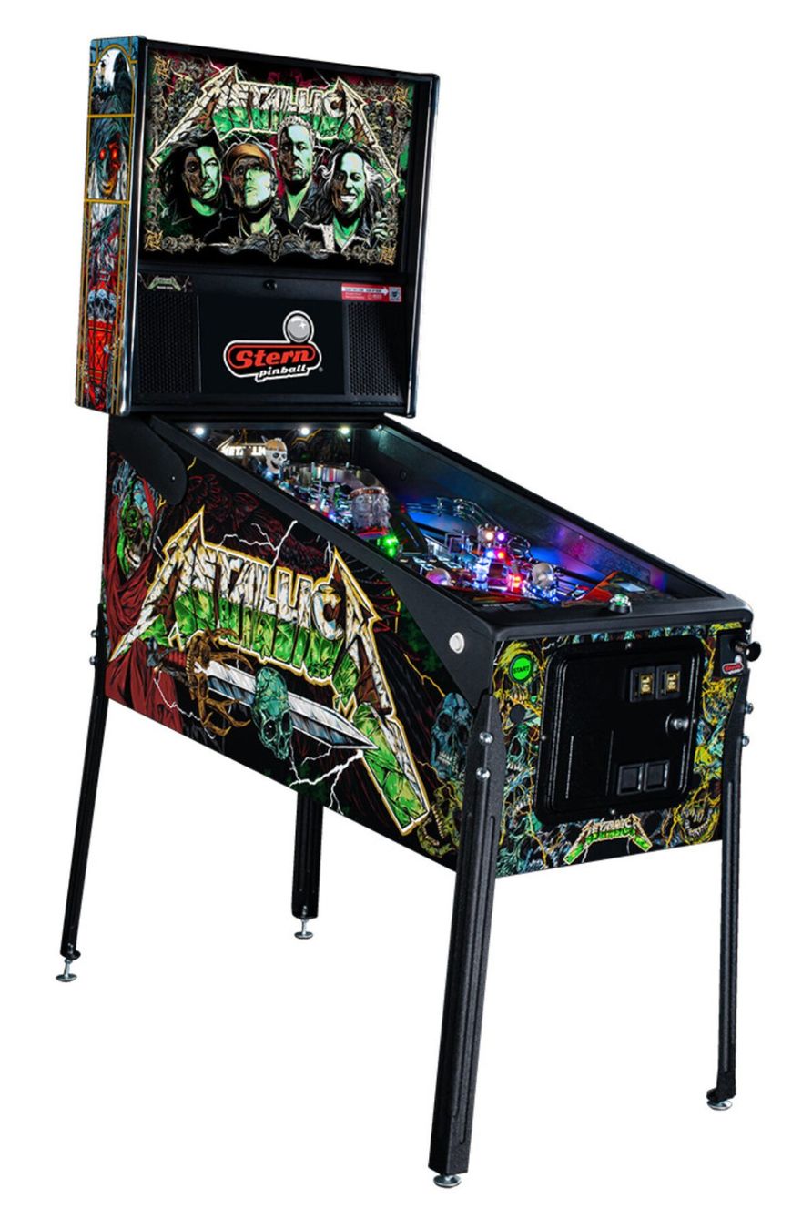 Stern Pinball Flipper: Metallica Remastered Premium – Nuovo (secondo la descrizione) da Schalunen venduto da schwabspielautomaten 1