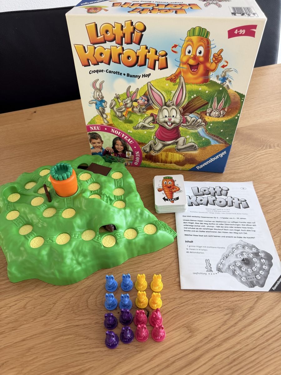 Ravensburger Giochi: Lotti Karotti & Halli Galli  – Usato da Emmen venduto da oldluz