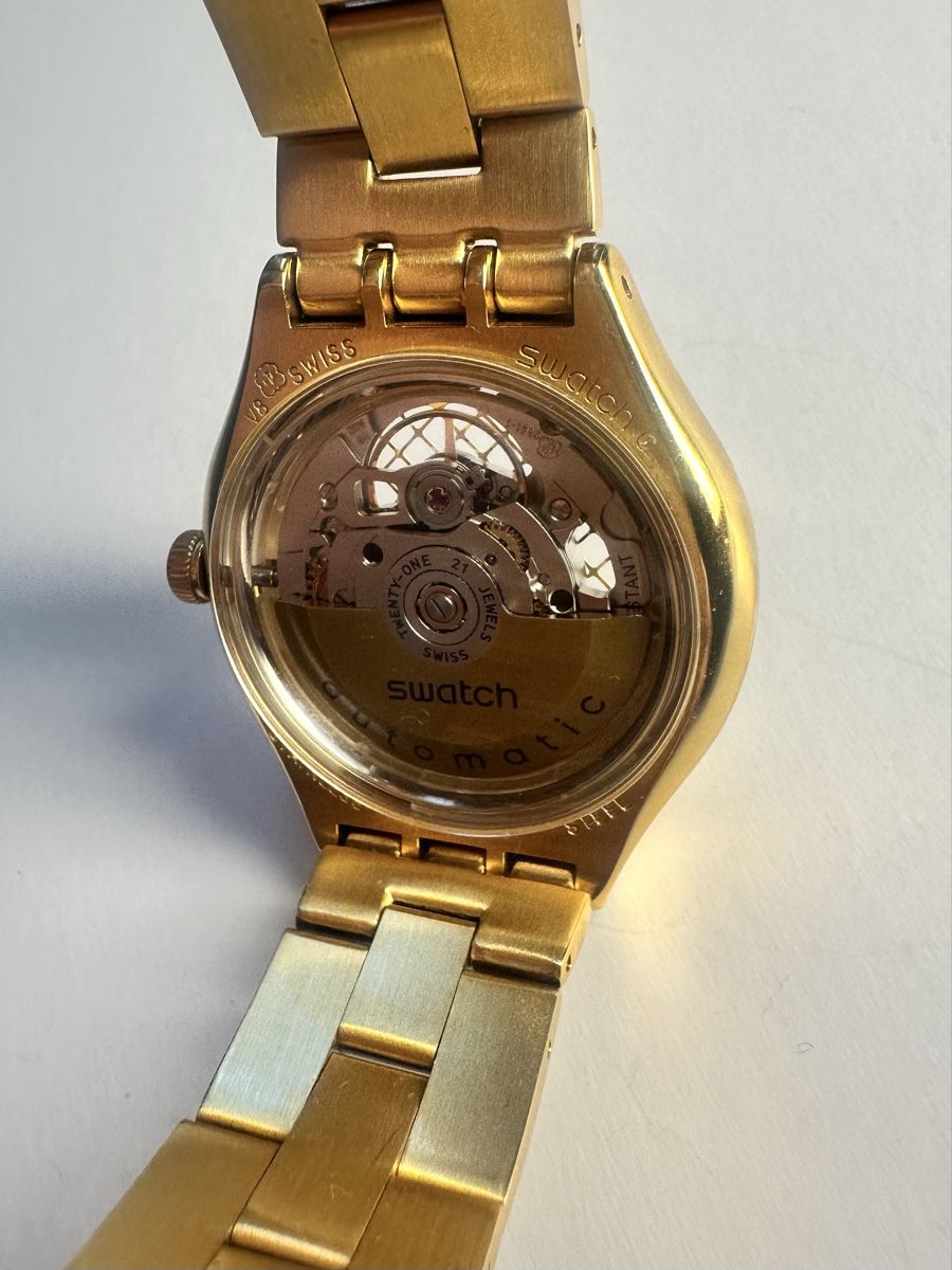 Swatch Orologi: Original Swatch Automatic Gold – Usato da Zollikerberg venduto da Pure05 8