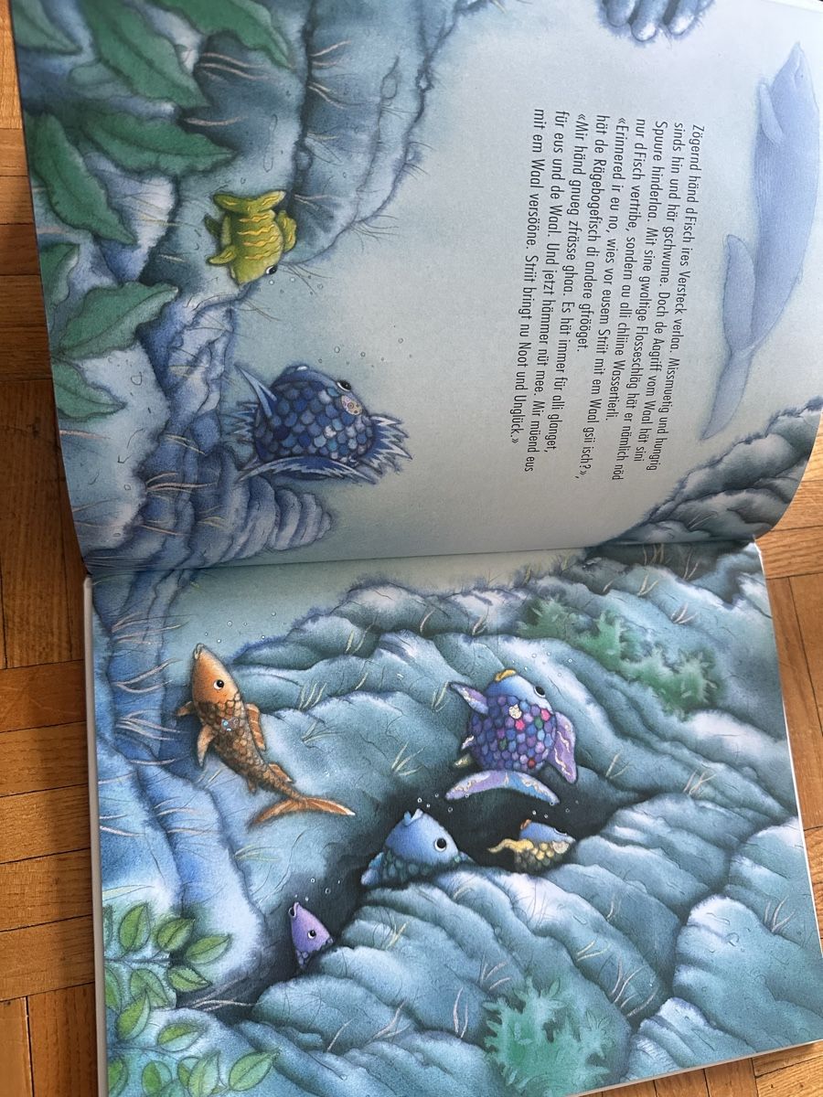 Libri: Der Regenbogenfisch stiftet Frieden  – Usato da Uster venduto da bek_v2ct 6