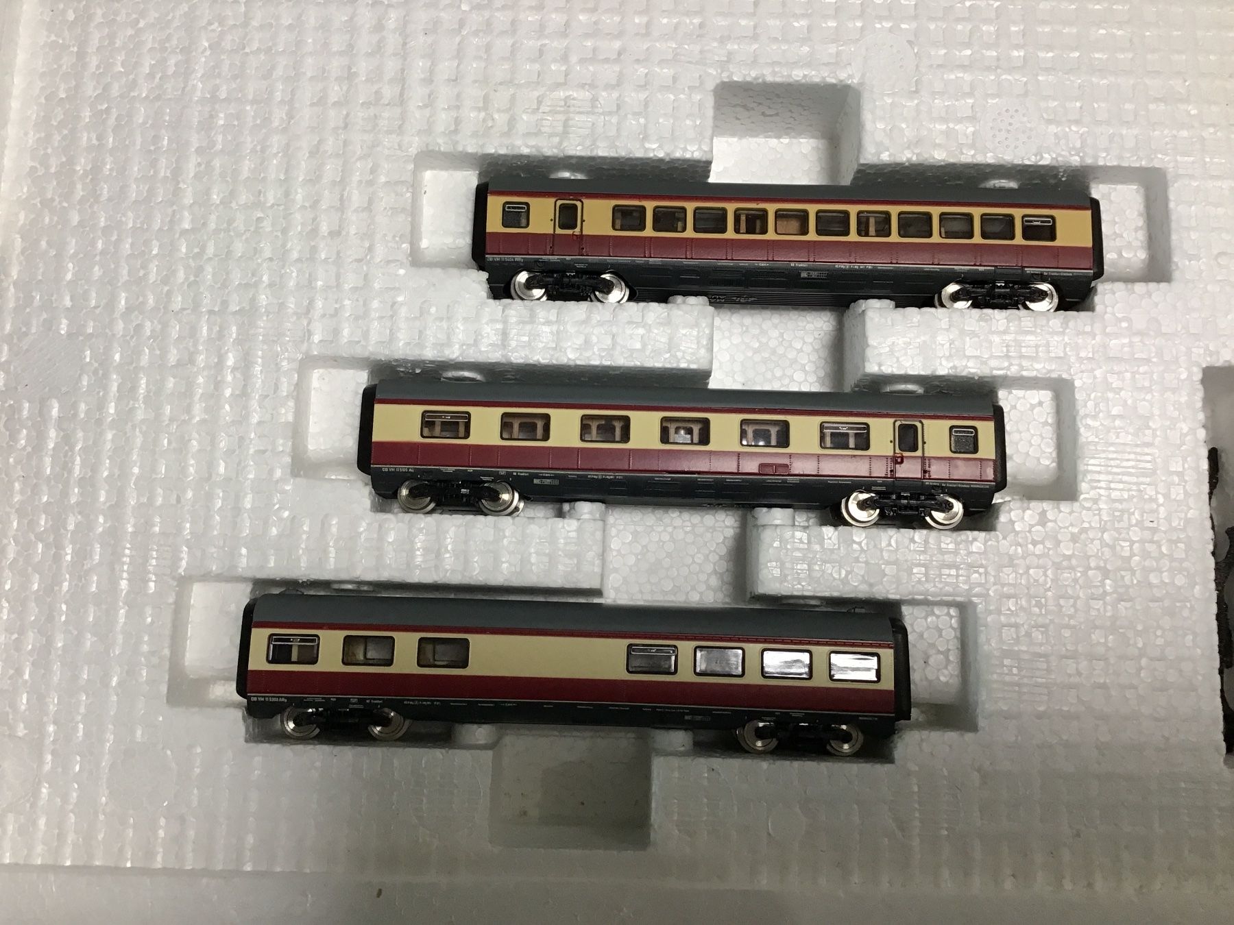 Roco Modellini di ferrovie: ROCO N Spur Trans Europa Express TEE Zug Set – Usato da Männedorf venduto da Spezial-Modelle 2