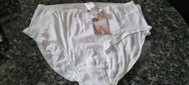 2 Stk. Damen Slips, klassisch, Weiss, Gr. 42 NEU