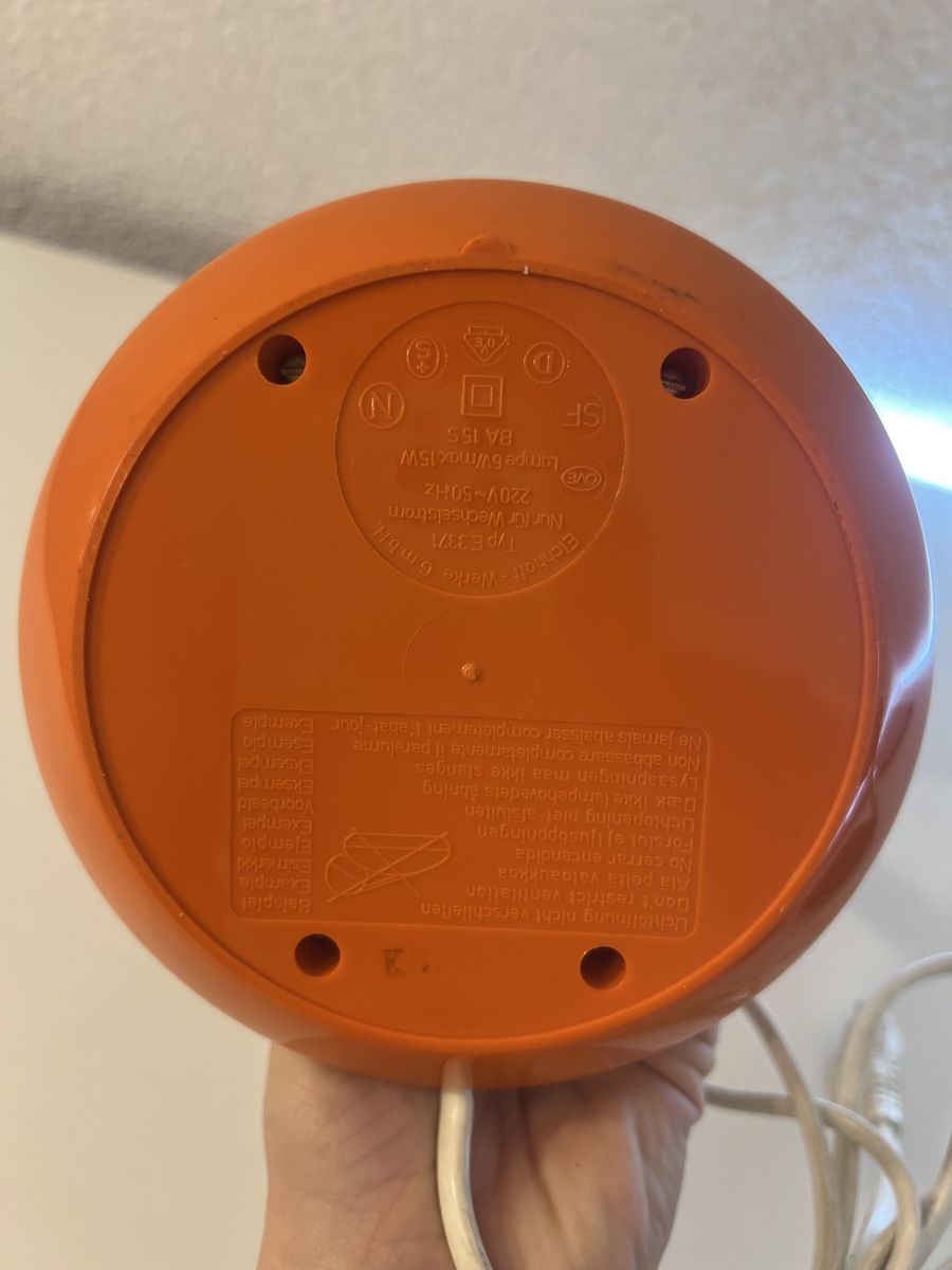 Lampes: Tischlampe Retro orange – D'occasion à Rotkreuz par Migu2012 3