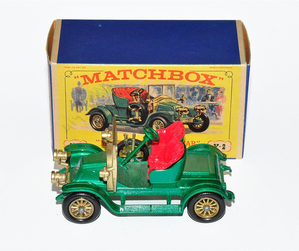 Matchbox Modellini d'auto: Matchbox MoY No.2 1911 RENAULT / ORIGINALBOX – Usato da Zufikon venduto da MatchboxCorner