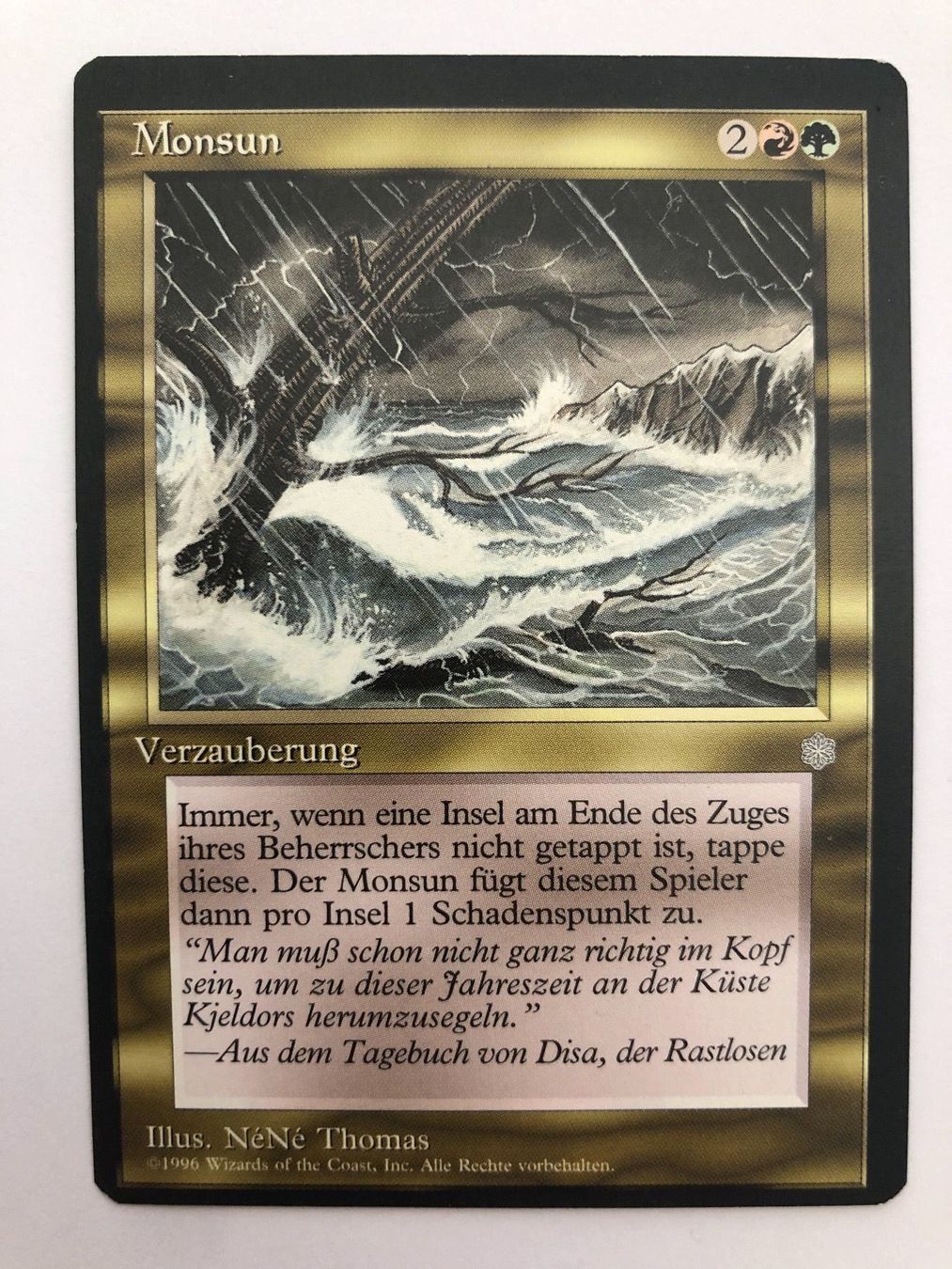 Cartoline: MTG - Monsun – Usato da Zürich venduto da T_H_O_M_A_S