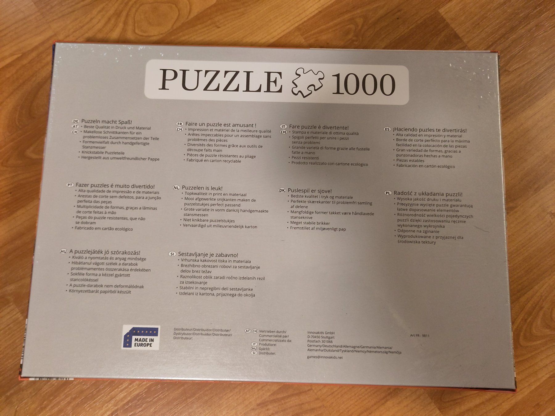 Puzzles: Neues Puzzle 1000 Teile – Neu und originalverpackt aus Bülach von Tiefschlaflos 1