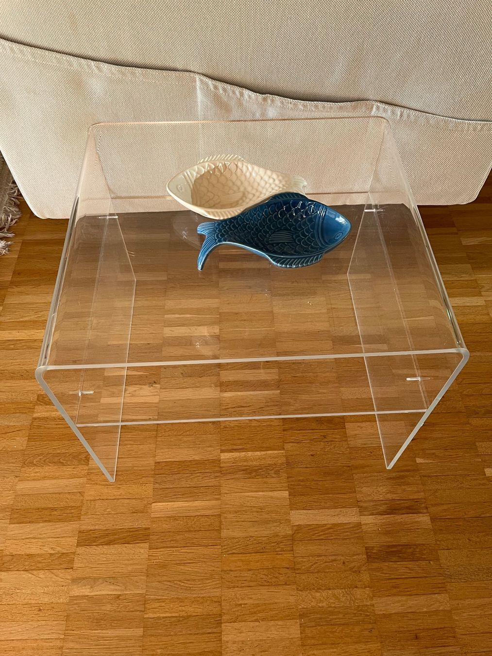 Tavoli: Beistelltisch Coffee table Transparent durchsichtig 50x40 – Usato da Zürich venduto da maral787 1
