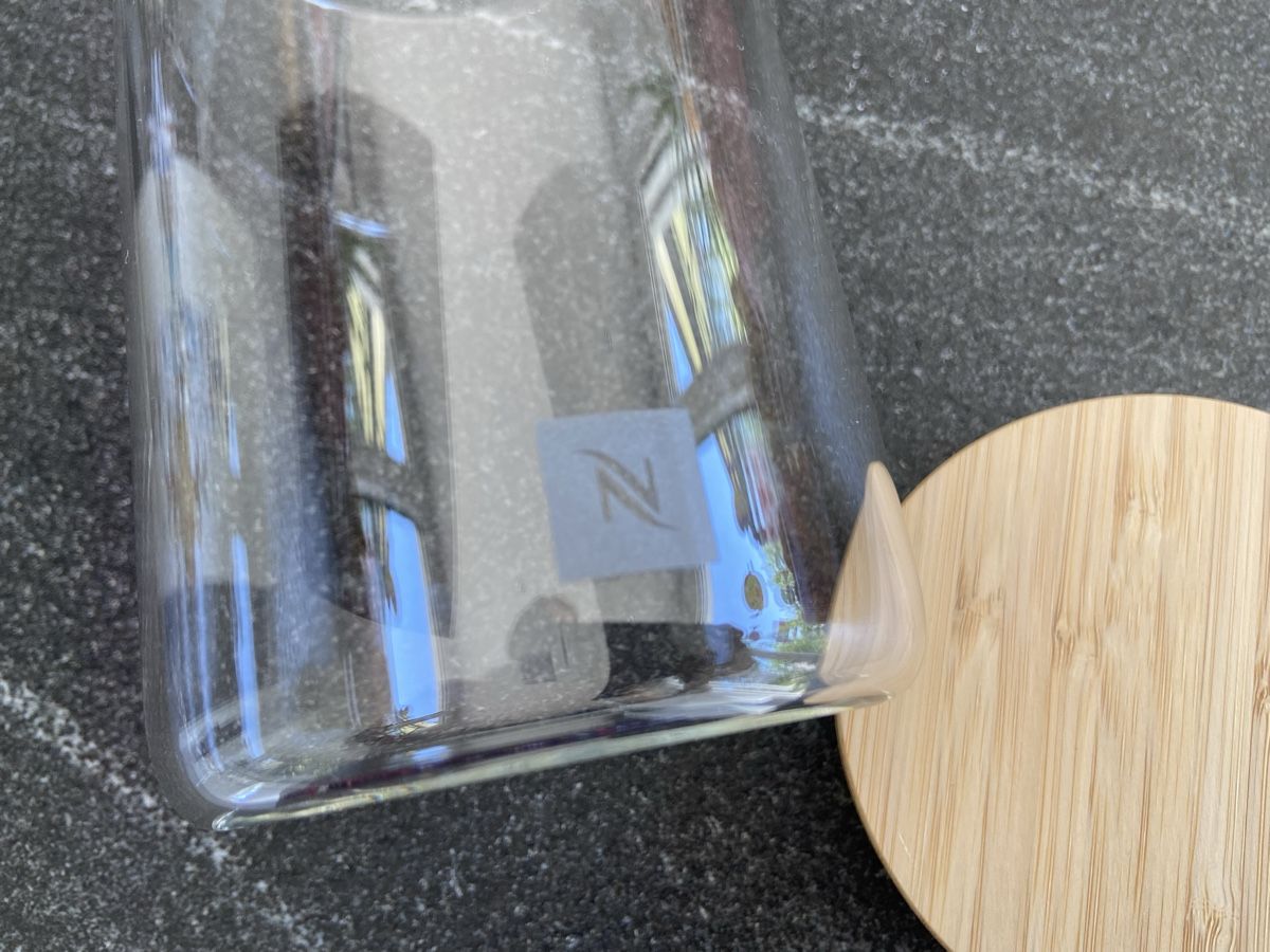 Nespresso Bicchieri: Nespresso Kapseldispenser / Vorratsglas, neu – Nuovo (secondo la descrizione) da Schwarzenburg venduto da Aha016 2