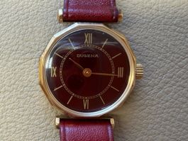 DUGENA Uhr Damen ca. 70 Jahre vergoldet