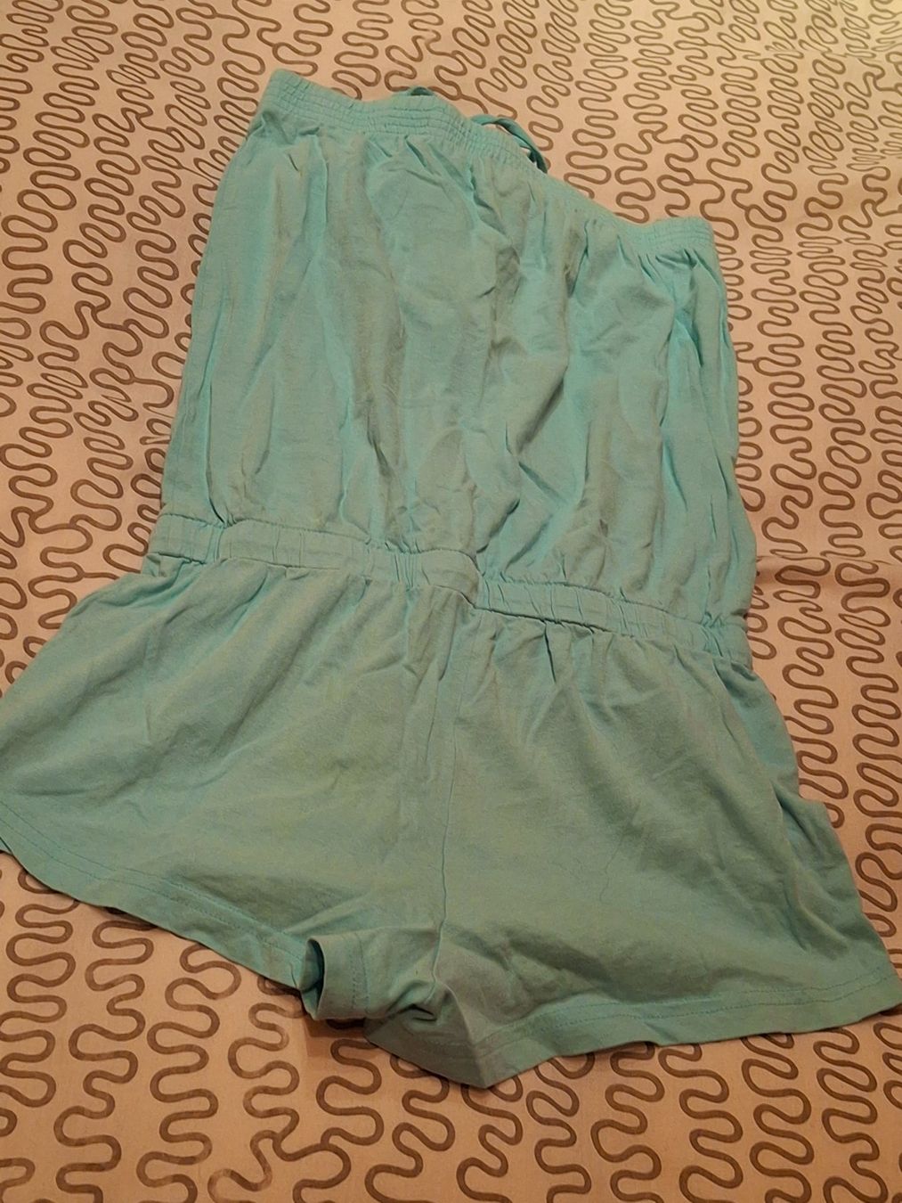 Tute: Overall bustier short coton taille 34 marque Blue Motion – Usato da Villiers venduto da san_jn5w 5