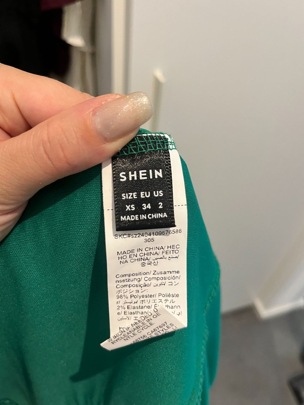 Shein Vestiti: Completo donna verde, taglia XS – Usato da Pambio-Noranco venduto da val_97q2 4