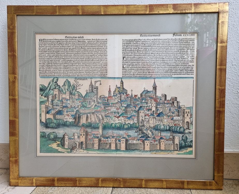 ORIGINAL HOLZSCHNITT: Schedel'sche Weltchronik, Basel 1493 | Kaufen Auf ...