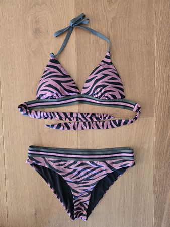 TEZENIS Bikini, Gr. S, Pink Zebra Muster, Sommer, Top!