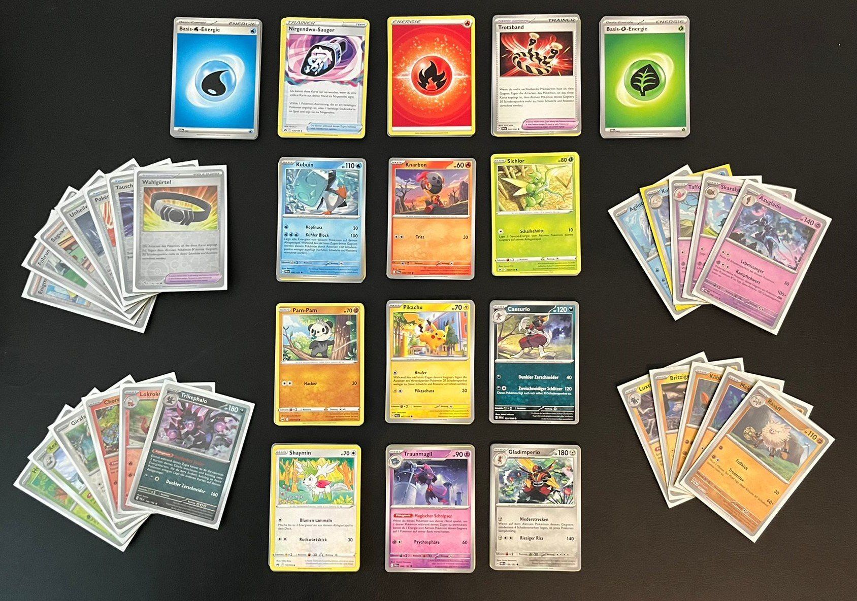 Pokémon Sammelbilder & Trading cards: Diverse Pokémon Karten (01) – Gebraucht aus Villmergen von Showoff17