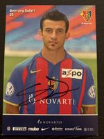Signierte Karte Behran Safari FCB 2009/10 Top