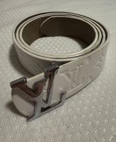LV Belt Gurt Gürtel Weiss