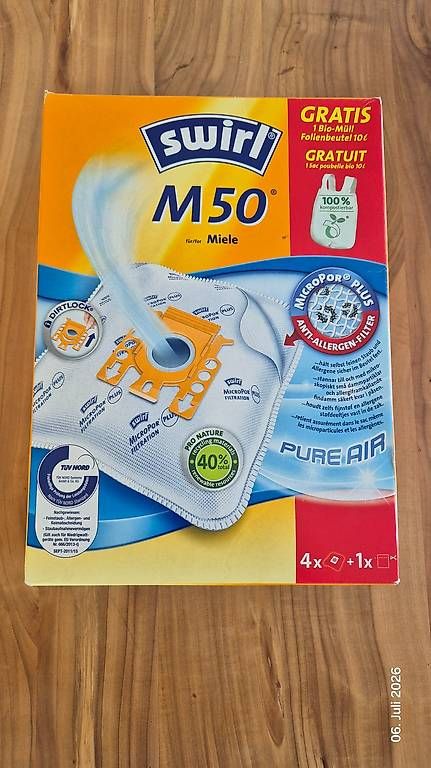 Staubsauger & Zubehör: Swirl M50 Staubsaugerbeutel 4X – Gebraucht aus Güttingen von uthomas01