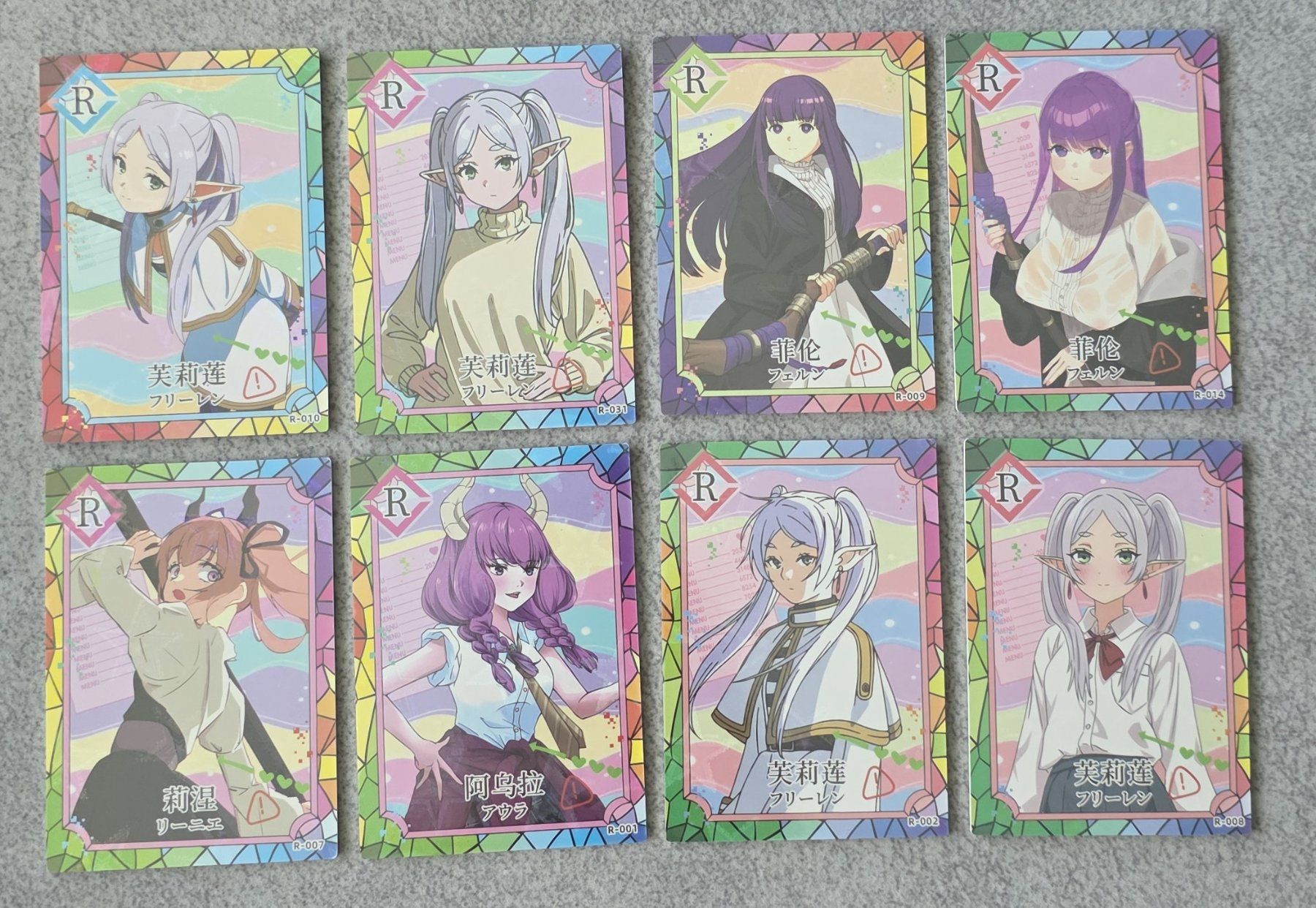 Carte collezionabili: Frieren  8 Cards Rare Collection – Nuovo (secondo la descrizione) da Meyrin venduto da bigjoejr69